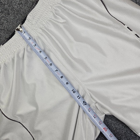 Champs Sports Dazzle Basketball Shorts Men XL White Camo Textured Vintage Shiny - Picture 6 of 9